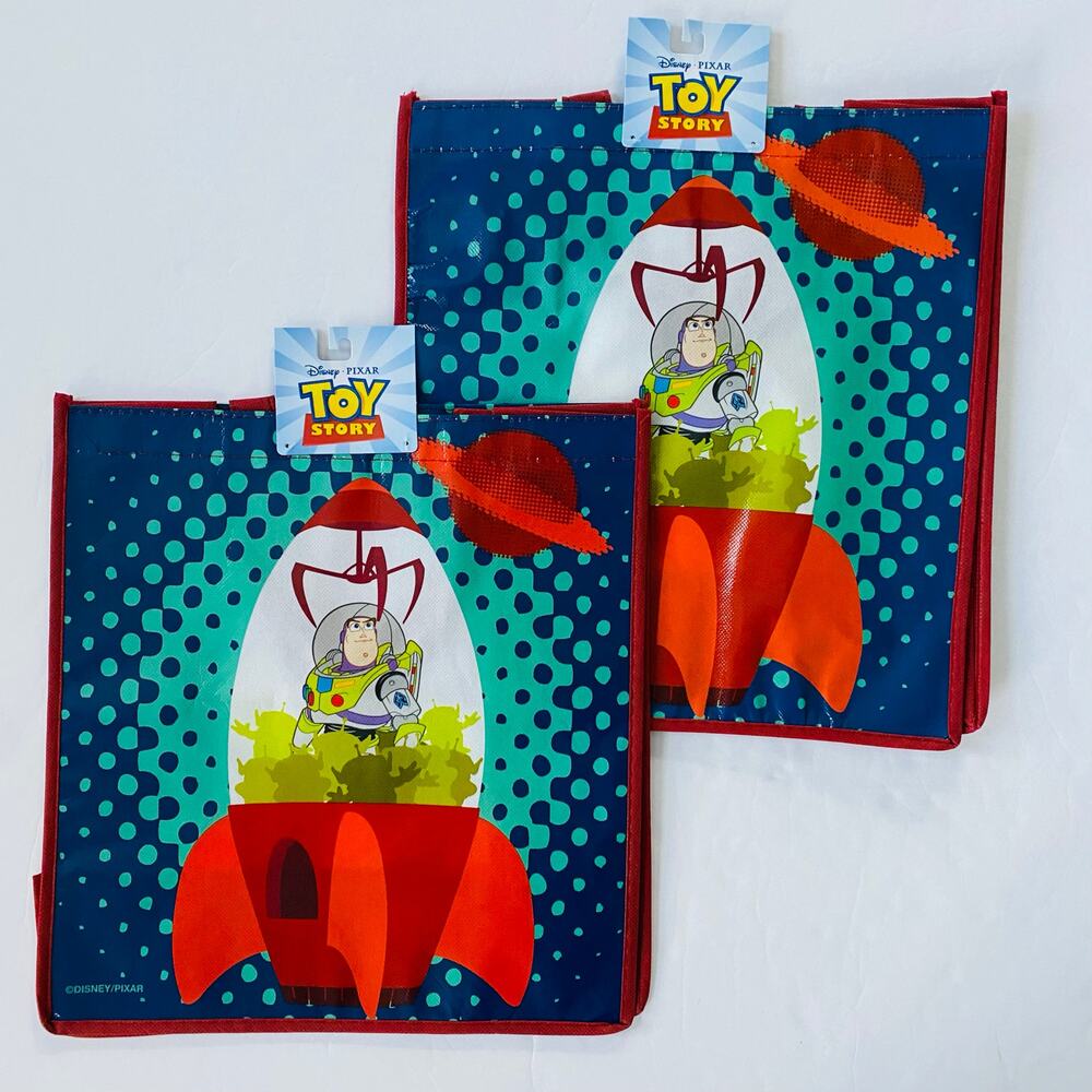 Disney | Toy Story Buzz Lightyear Reusable Shopping Bags NWT Bundle
